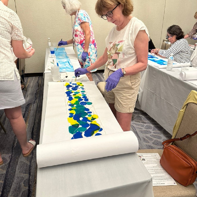 Recap: Silk Painting Workshop at the Ritz-Carlton in Naples, Florida