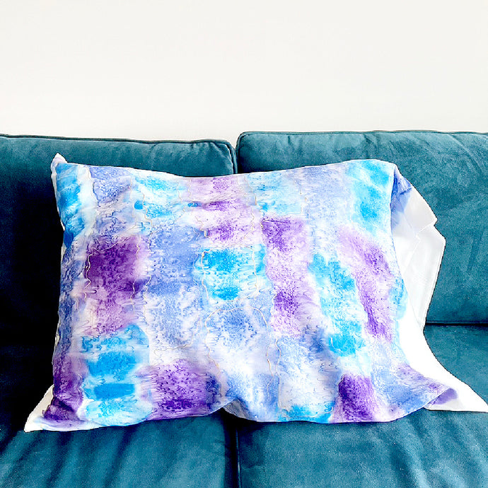 Tutorial:  Design A Silk Pillowcase with Silk Paints