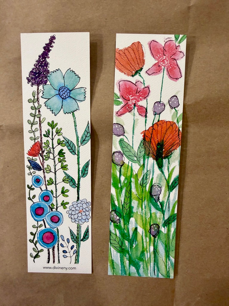 The Botanical Bookmark Collection | Hand-Painted Watercolor Art Print Bookmarks
