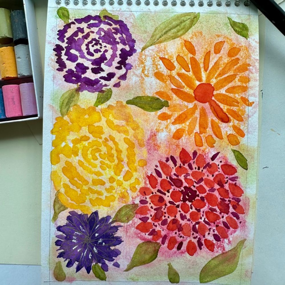 How I Use Kyoto Color Pastels in My Watercolor Art