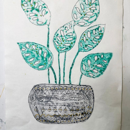 Tutorial: Monotype Printmaking