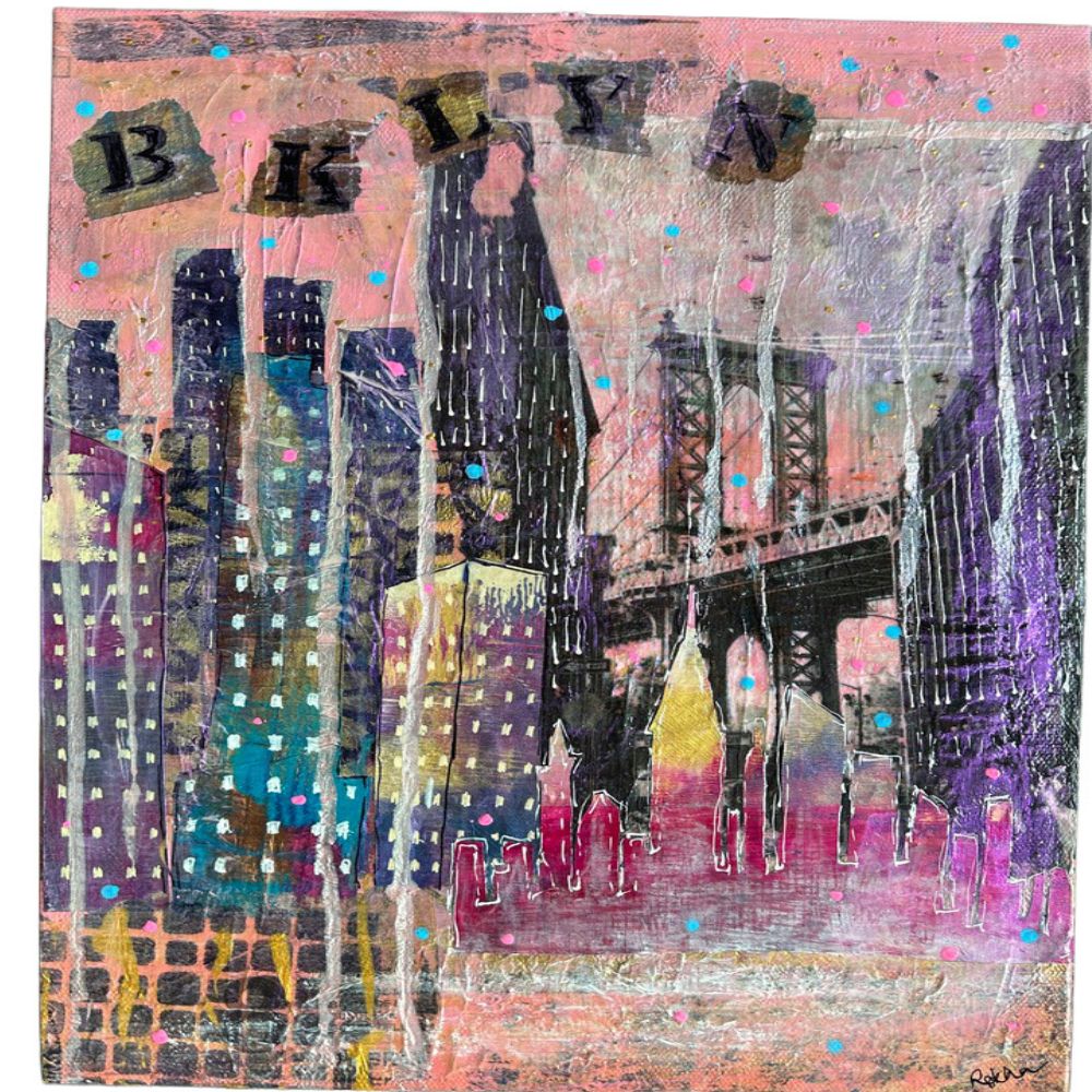 New Mixed Media Art Collection: Ode to New York City