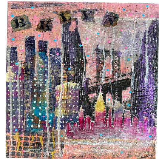 New Mixed Media Art Collection: Ode to New York City