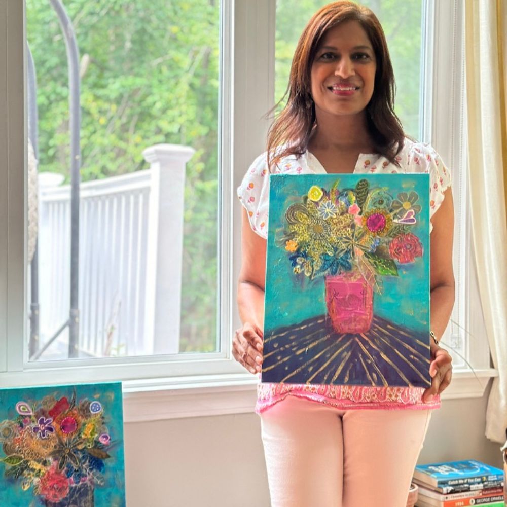 Delivering  Joy: Custom Art for a Friend in Boston