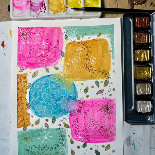 Exploring the Textures: Hot Pressed, Cold Pressed, and Handmade Paper