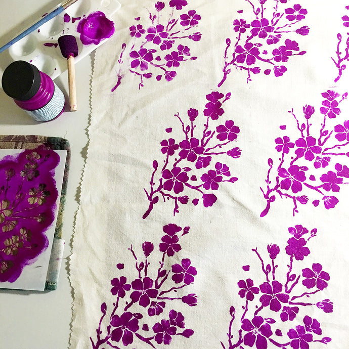 Design Inspiration:  The Art of Fabric Stenciling