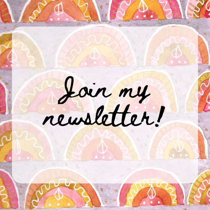 Join My Newsletter!
