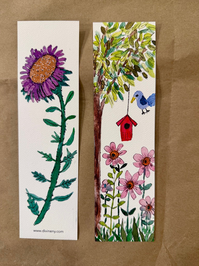 The Botanical Bookmark Collection | Hand-Painted Watercolor Art Print Bookmarks