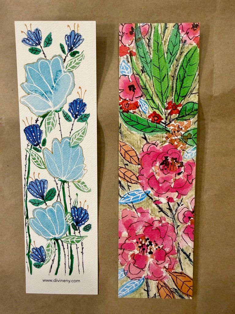 The Botanical Bookmark Collection | Hand-Painted Watercolor Art Print Bookmarks