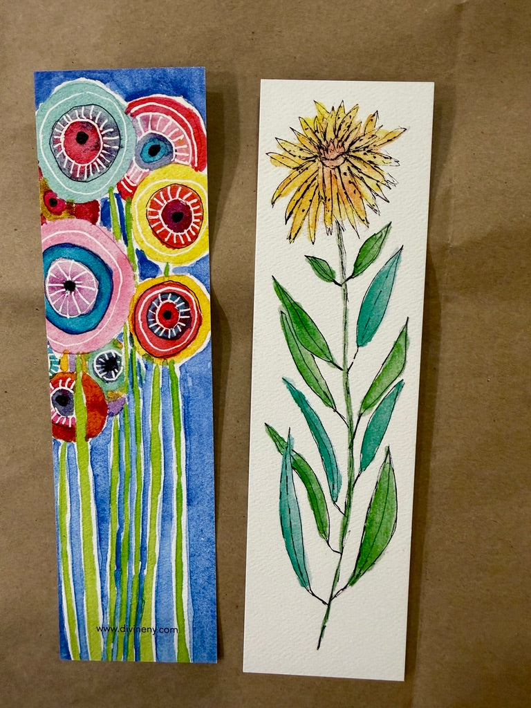 The Botanical Bookmark Collection | Hand-Painted Watercolor Art Print Bookmarks