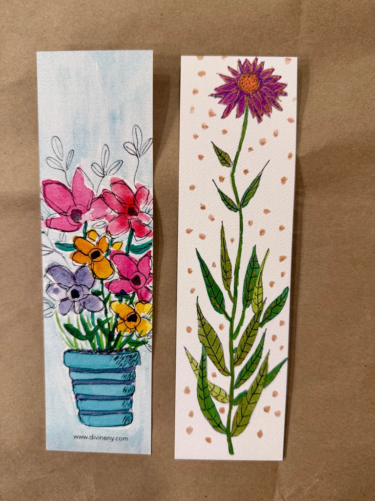 The Botanical Bookmark Collection | Hand-Painted Watercolor Art Print Bookmarks