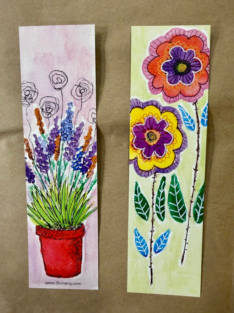The Botanical Bookmark Collection | Hand-Painted Watercolor Art Print Bookmarks