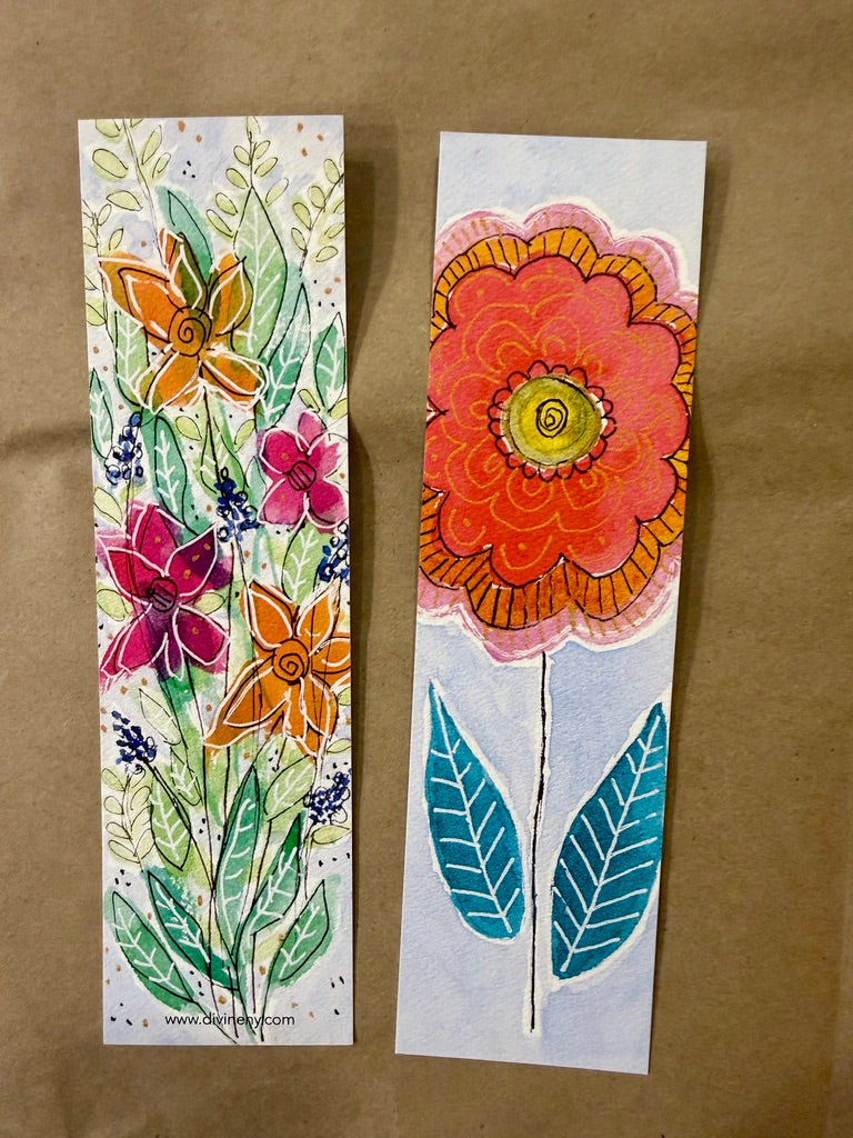 The Botanical Bookmark Collection | Hand-Painted Watercolor Art Print Bookmarks