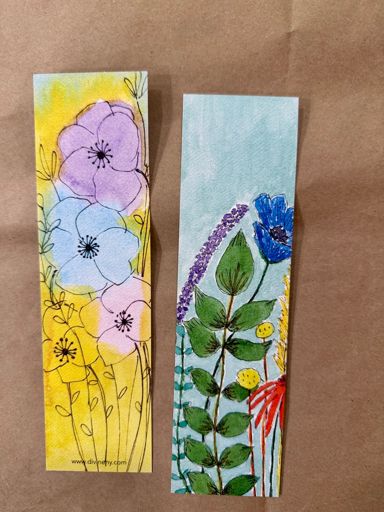 The Botanical Bookmark Collection | Hand-Painted Watercolor Art Print Bookmarks
