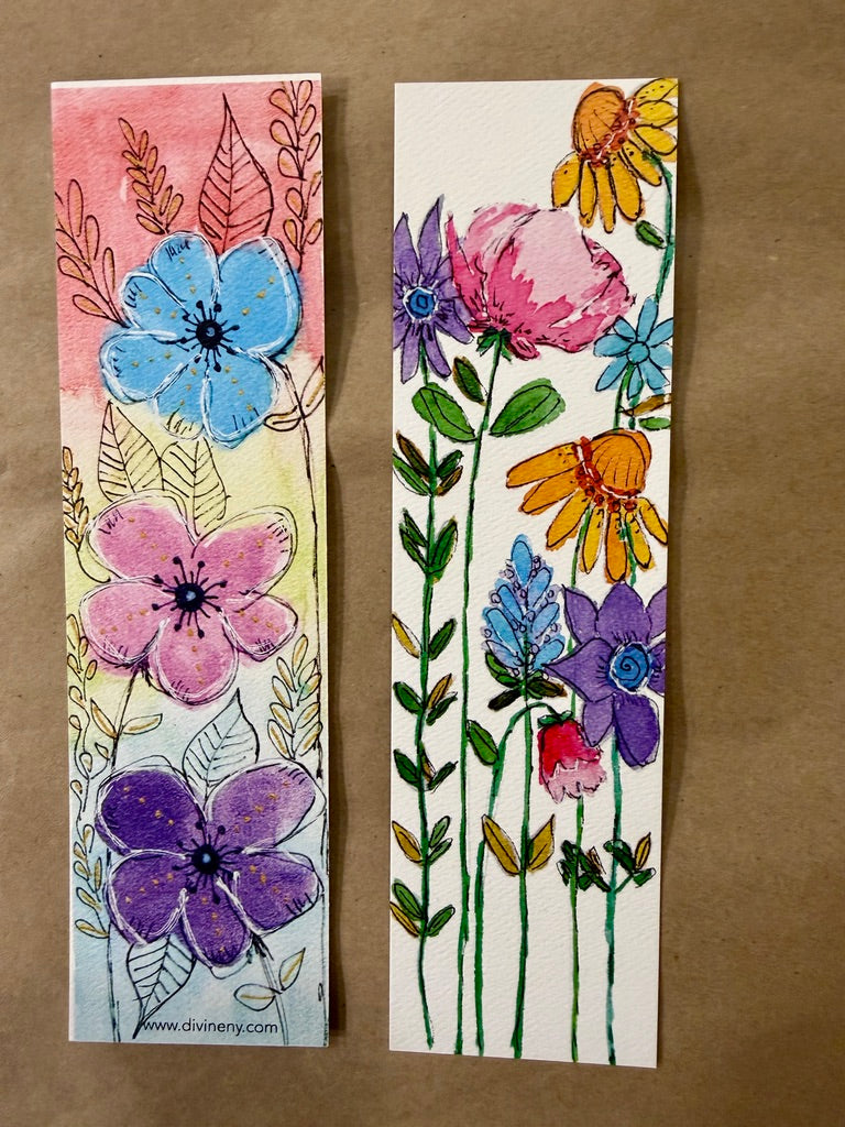 The Botanical Bookmark Collection | Hand-Painted Watercolor Art Print Bookmarks