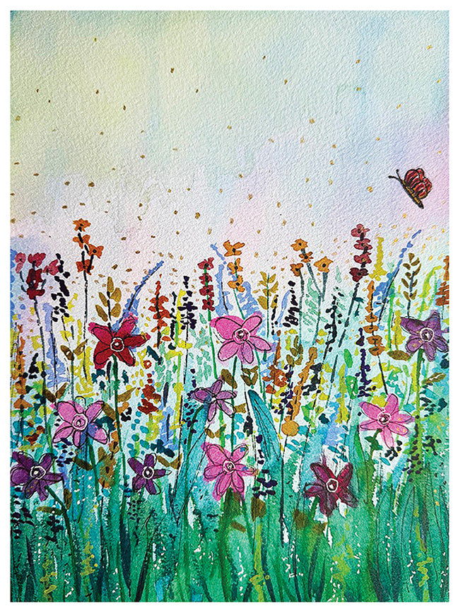 Wild Flourish - Art Print
