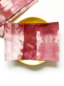 Sangria Hand Dyed Cocktail Napkins, Set of 4