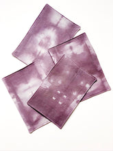 Load image into Gallery viewer, Slate Gray Hand Dyed Cocktail Napkins, Set of 4