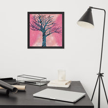 Load image into Gallery viewer, Framed Textured Tree Art Print
